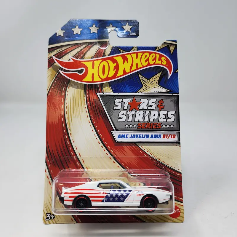 Amc Javelin Amx #1/10 * White * Hot Wheels Stars & Stripes 1