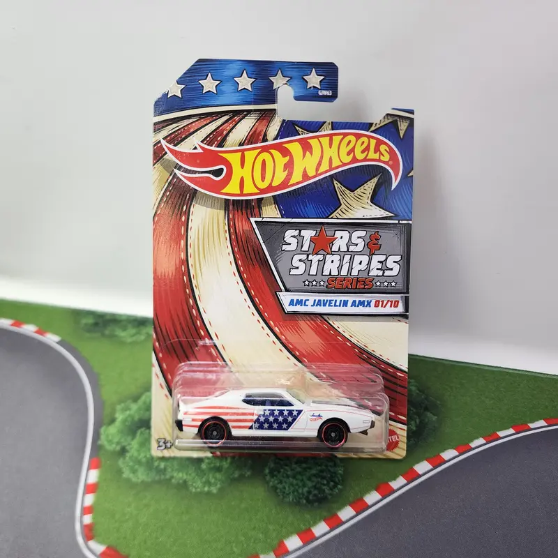 Amc Javelin Amx * White * Hot Wheels Stars & Strips 1