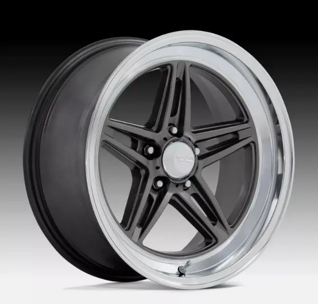 American Racing Vintage Vn514 Groove Anthracite 18X7 5X4.5 0Mm (Vn514ad18701200) 1