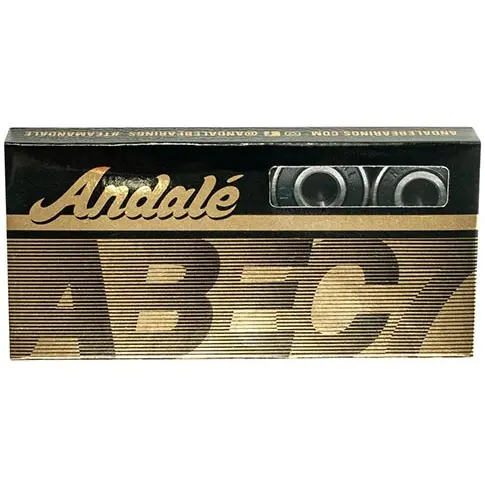 Andale Black Abec 7 Bearings Single Set 1