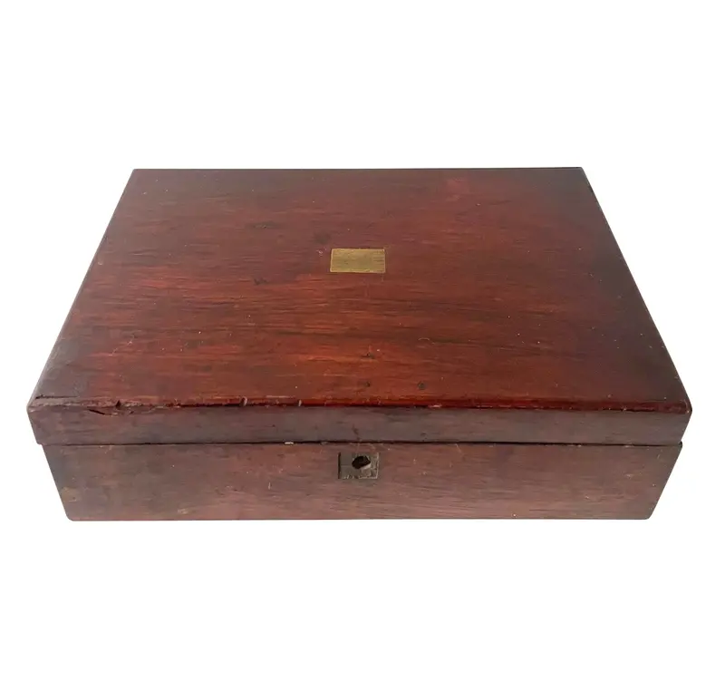 Antique Mahogany Box 1