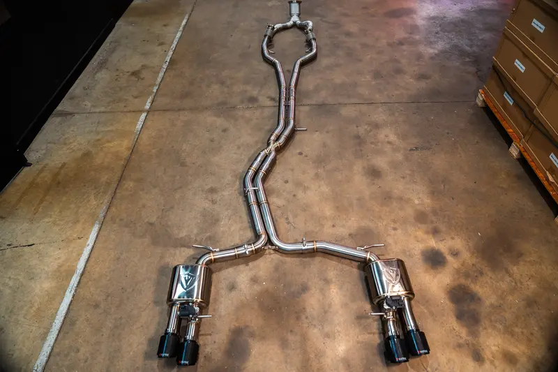 Audi C8 A6 Valved Sport Exhaust System 1