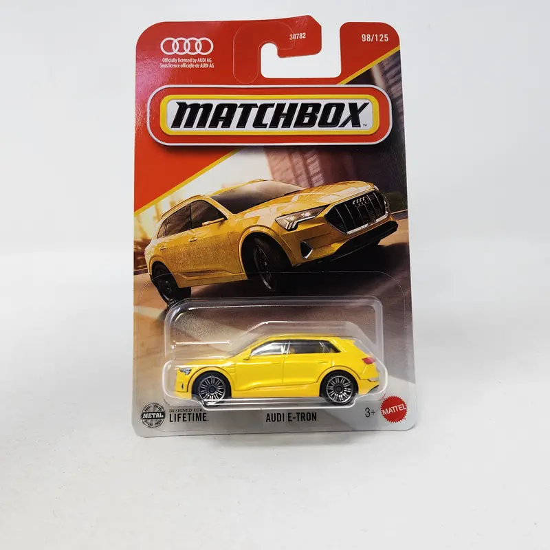 Audi E-Tron #98 * Yellow * 2025 Matchbox  Case J 1