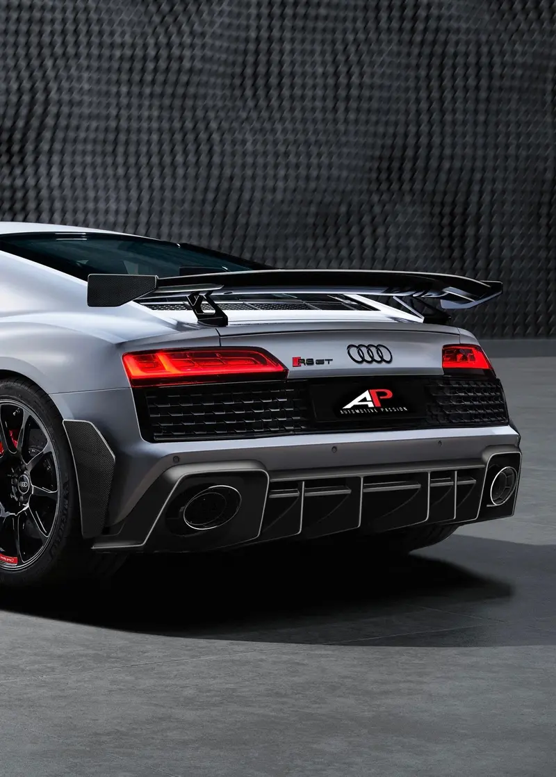 Audi R8 Carbon Fibre Rear Diffuser W Side Elements Gen 2 2019- 1