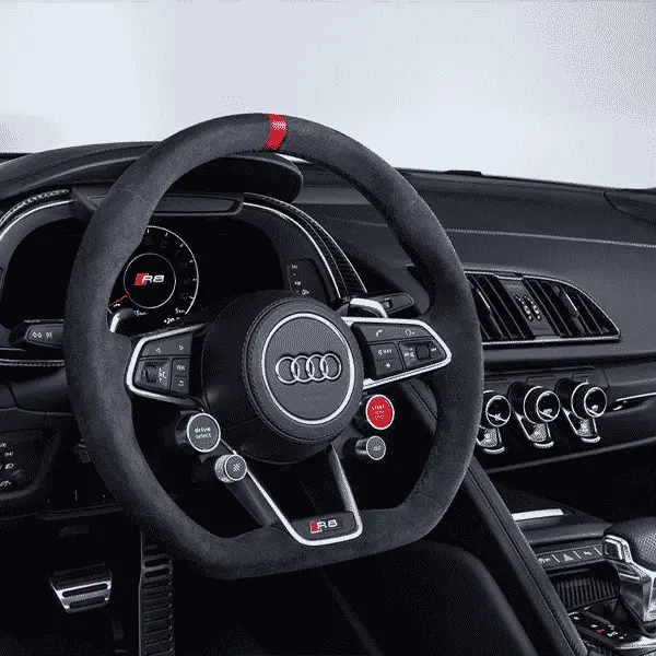 Audi R8 Gen 2 4S & Audi Tt / Ttrs Full Alcantara Steering Wheel By Tre (2015+) 1