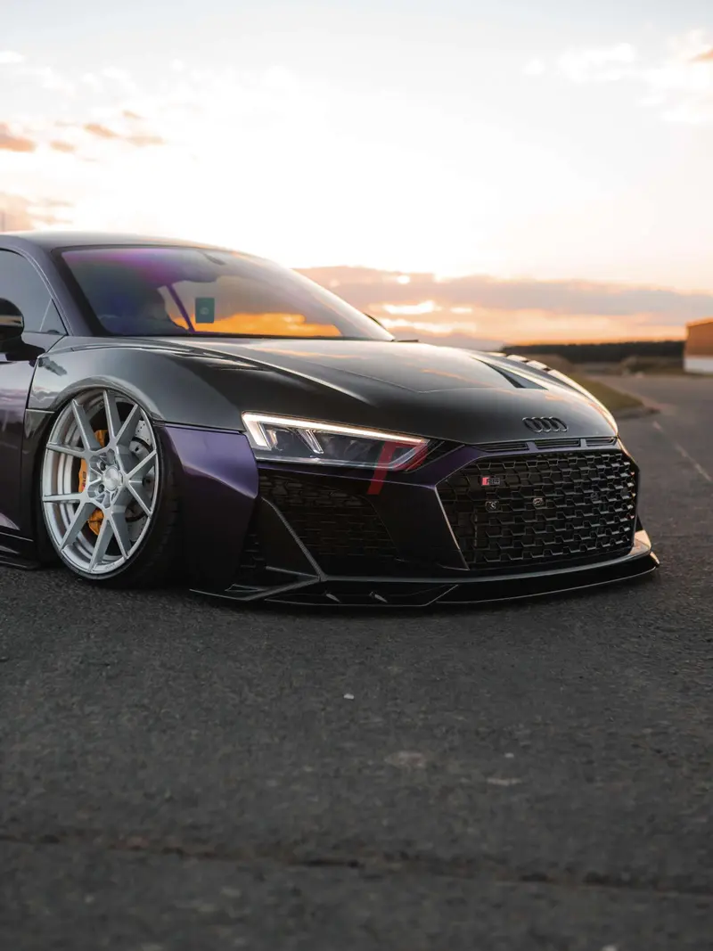 Audi R8 Gen 2 Fl 2019- Carbon Fibre Front Splitter 1