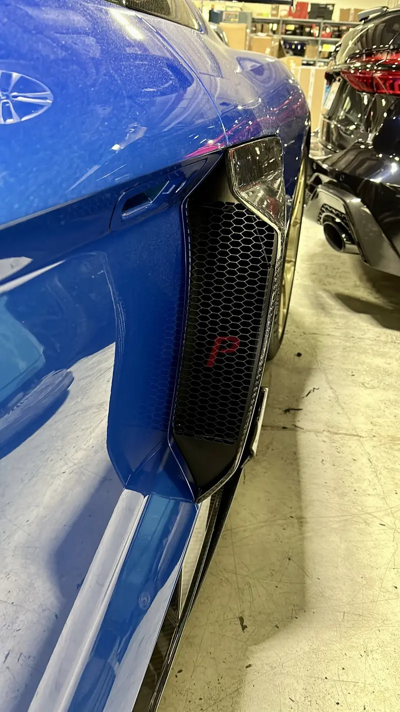 Audi R8 Gen 2 Lms Carbon Fibre Side Blades Set 1