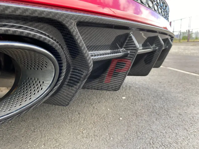 Audi Rs3 8Y Carbon Fibre Diffuser 1