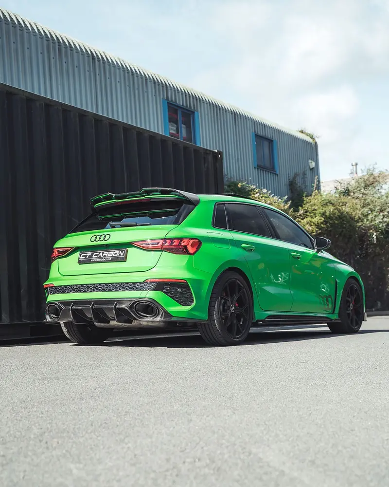 Audi Rs3 8Y Sportback Carbon Fibre Diffuser - Ct Design 1