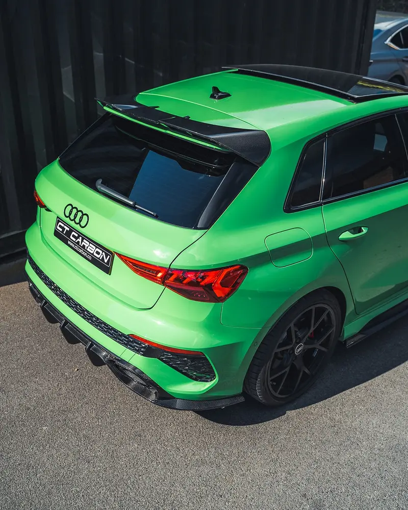 Audi Rs3 8Y Sportback Carbon Fibre Spoiler - Ct Design 1
