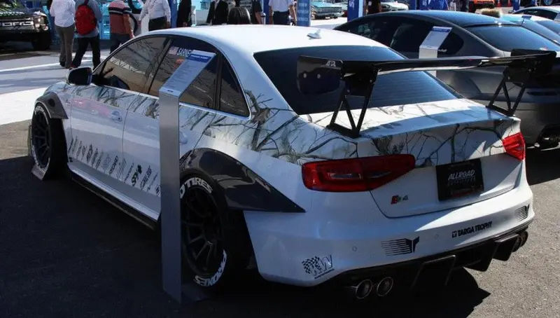 Audi S4 Gtc-300 67" Adjustable Wing 2009-2012 2