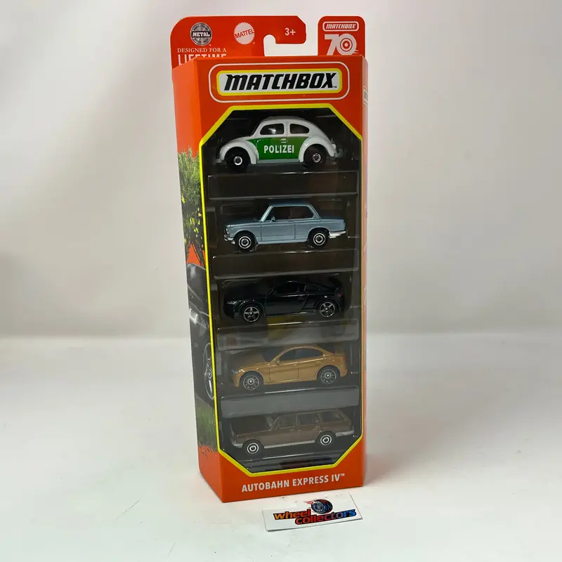 Autobahn Express Iv 70Th Anniversary * Matchbox 5-Pack 1