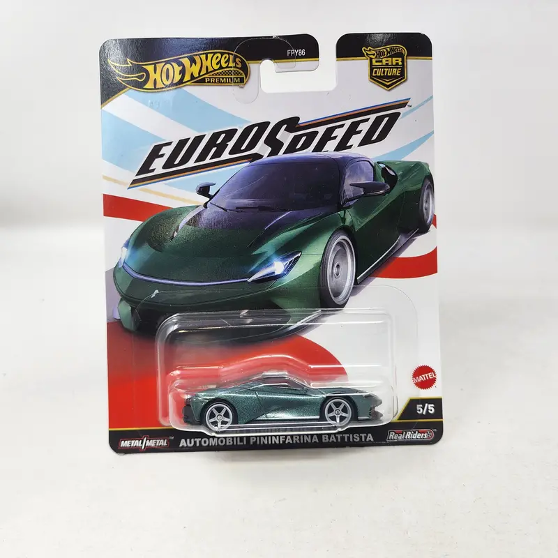 Automobili Pininfarina Battista 5/5 * 2025 Hot Wheels Car Culture Euro Speed Case L 1