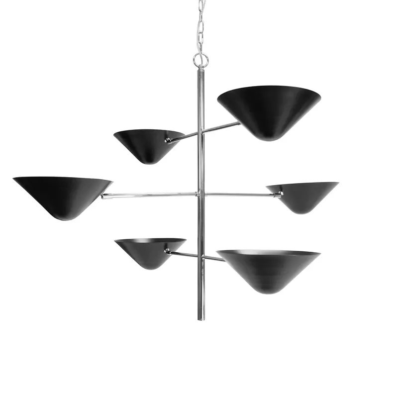 Avalon Modern Nickel Pendant Light  - Matte Black Or Matte White 1