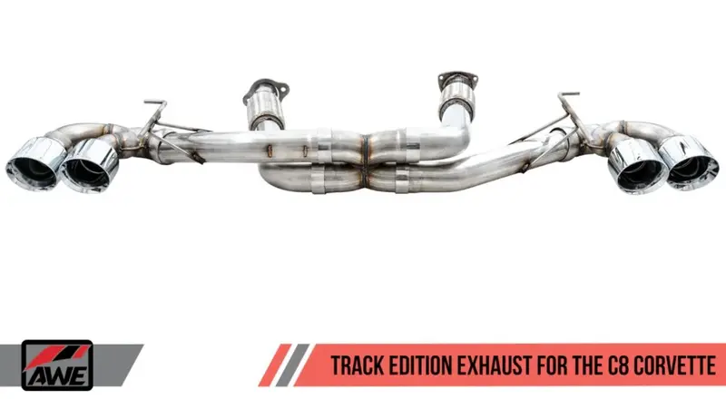 Awe Track Edition Exhaust For C8 Corvette 1