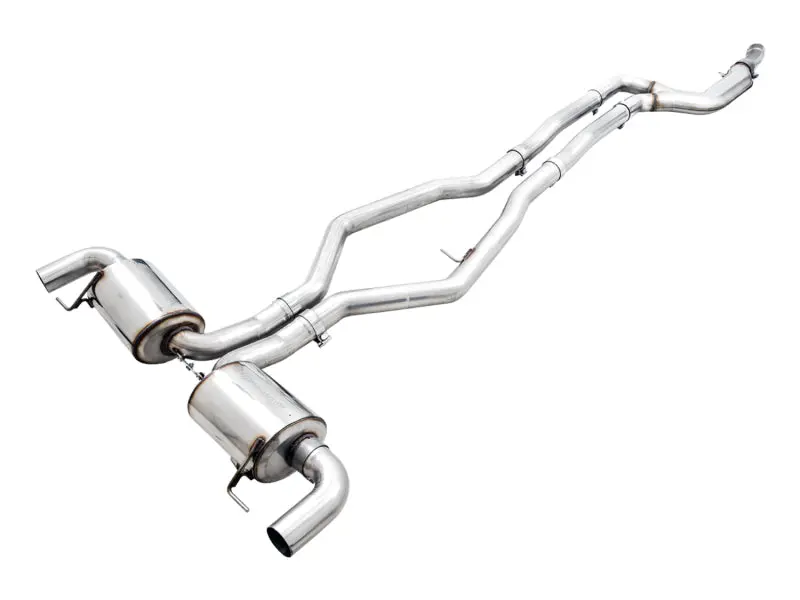 Awe Tuning 2019+ Bmw M340i (G20) Non-Resonated Touring Edition Exhaust (Use Oe Tips) 1