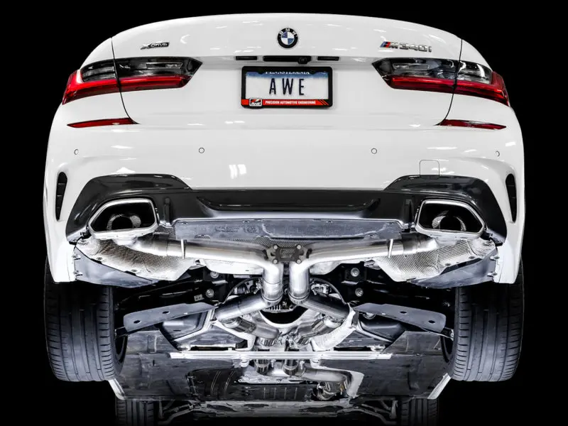 Awe Tuning 2019+ Bmw M340i (G20) Track Edition Exhaust (Use Oe Tips) 2