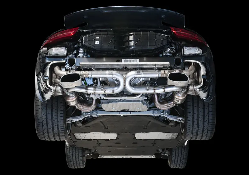 Awe Tuning 991 Carrera Performance Exhaust - Use Stock Tips 2