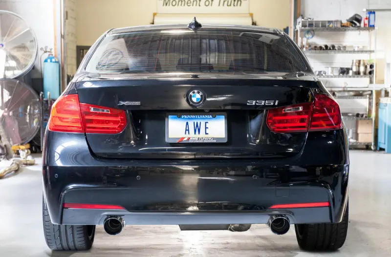 Awe Tuning Bmw F3x 335I/435I Touring Edition Axle-Back Exhaust - Chrome Silver Tips (102Mm) 2