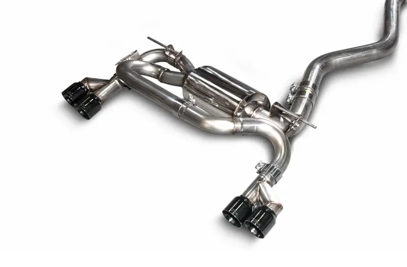 Awe Tuning Bmw F3x N20/N26 328I/428I Touring Edition Exhaust Quad Outlet - 80Mm Diamond Black Tips 1
