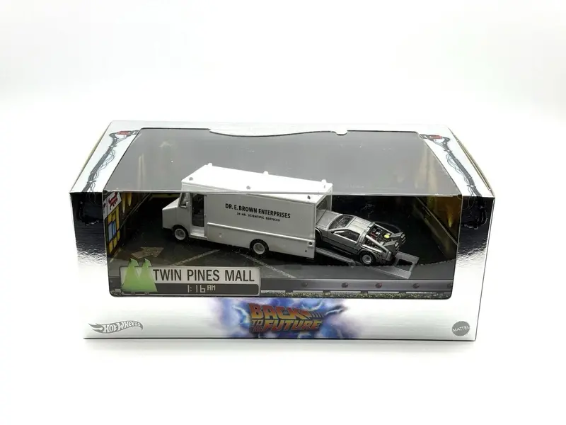 Back To The Future 40Th Anniversary * Hot Wheels Sdcc 2025 1