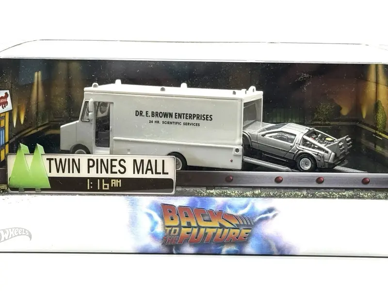 Back To The Future 40Th Anniversary * Hot Wheels Sdcc 2025 2
