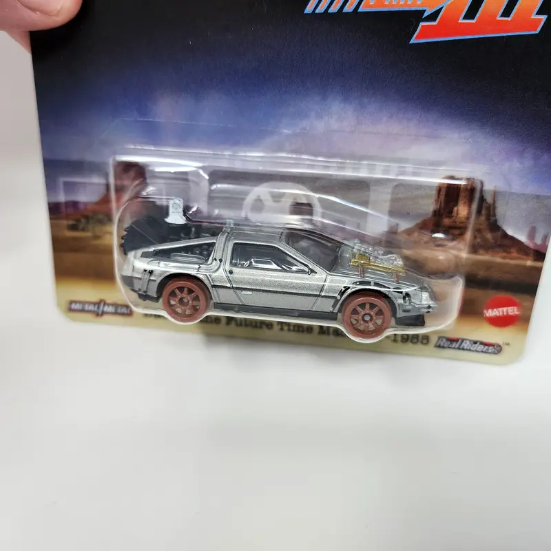 Back To The Future Iii 1955 Time Machine * 2025 Hot Wheels Pop Culture Case L 2