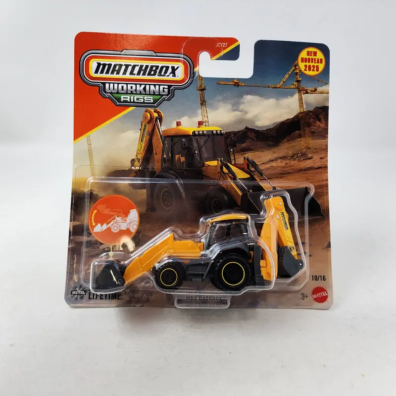 Backhoe #10 * 2025 Matchbox Working Rigs Case F 1