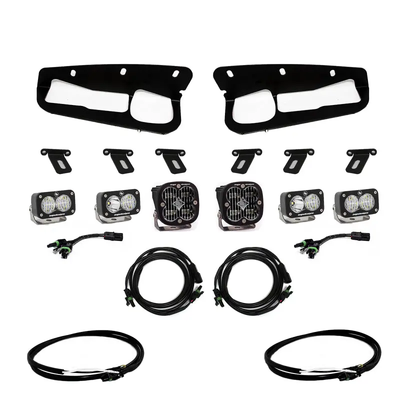 Baja Designs 2021+ Ford Bronco Clear Sae Fog Pocket Kit W/Upfitter 1