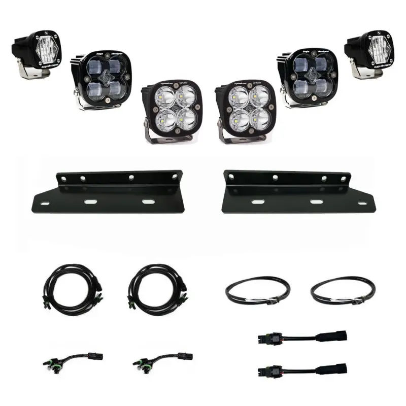 Baja Designs 2021+ Ford Raptor Aftermarket Pro Fog Pocket Sae Kit 1