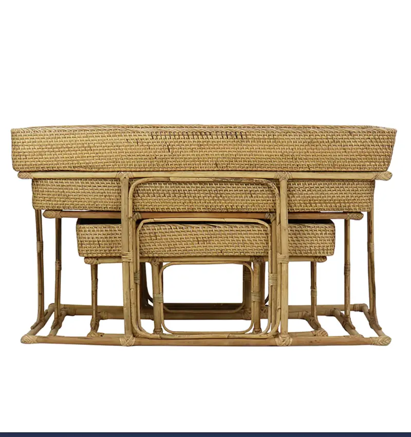 Bali Nesting Tables (Set Of 3) - Matthew Izzo Collection 1