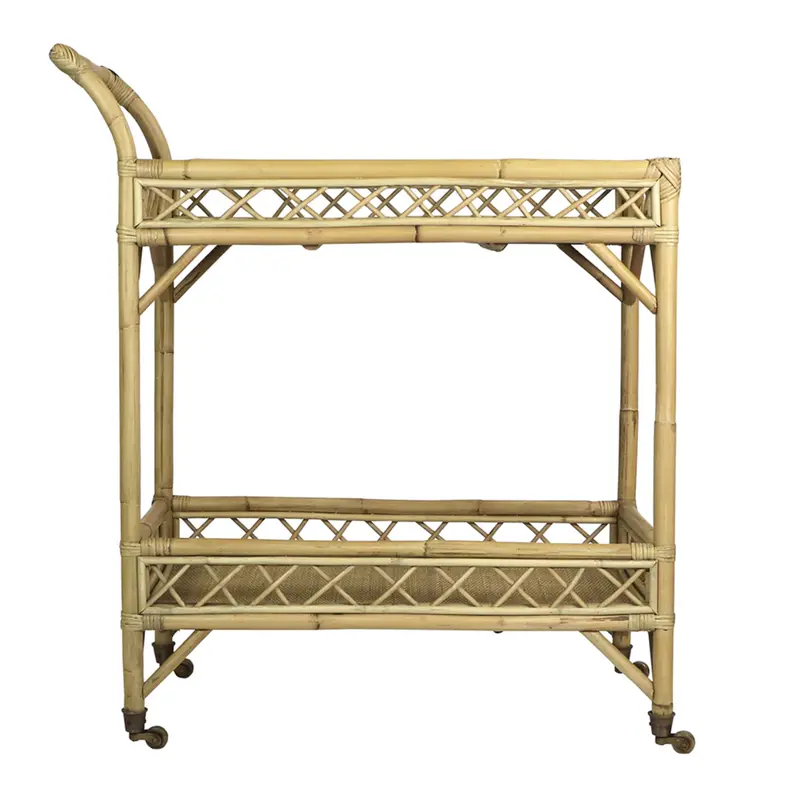 Bali Two Tier Bar Cart - Matthew Izzo Collection 2