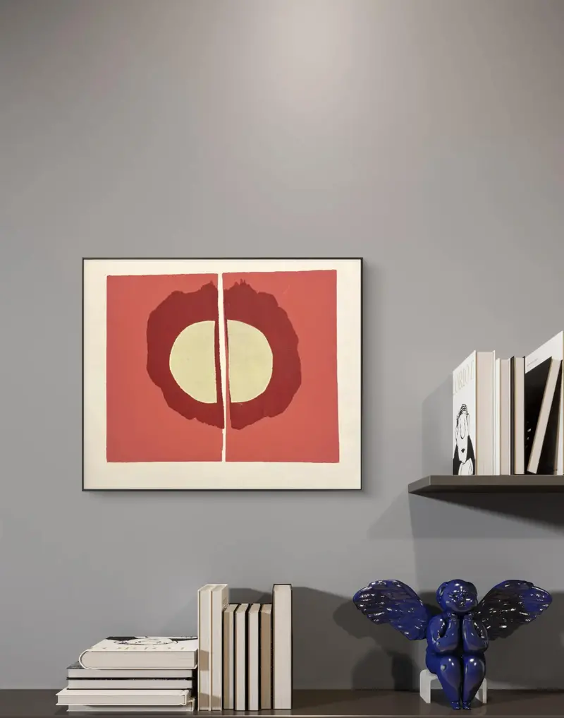Barbara Beck 1969 Screen Print #1 On Paper 2