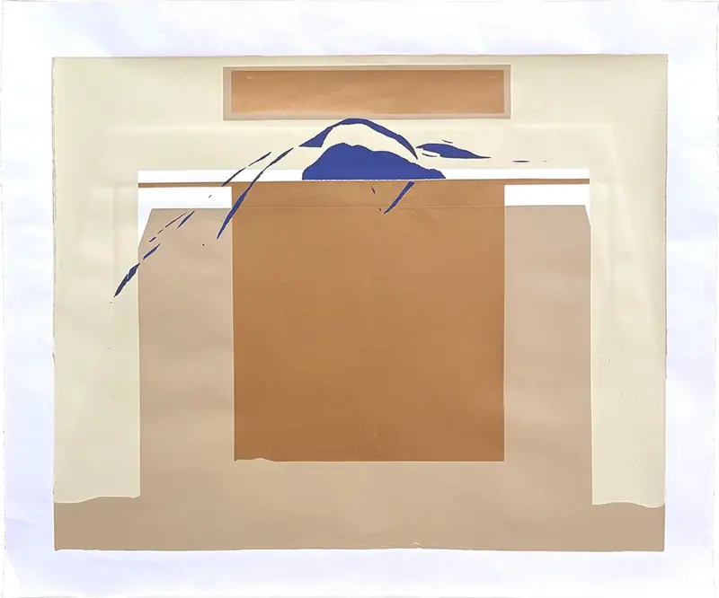 Barbara Beck 1969 Screen Print On Paper 1