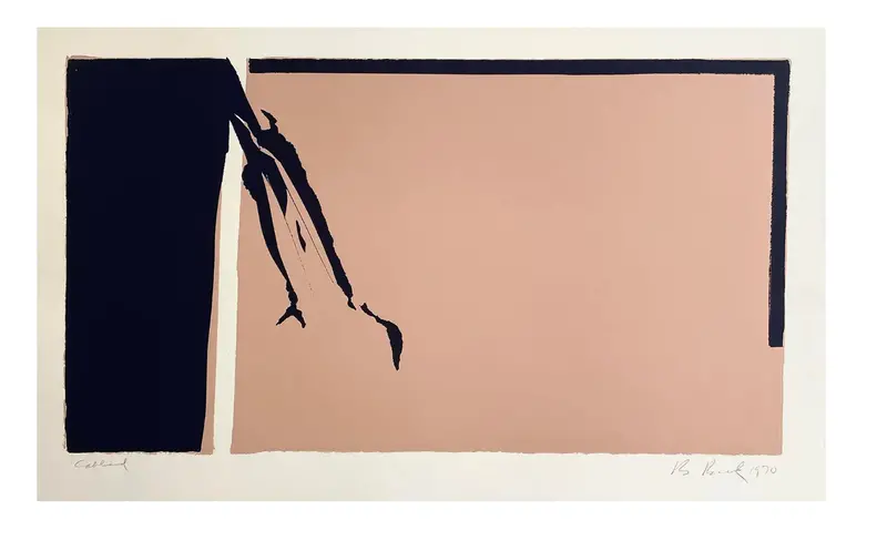 Barbara Beck 1970 Screen Print On Paper, Edition Of 20 1