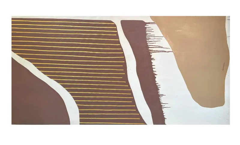 Barbara Beck Large Scale Abstract Oil Painting On Canvas 1