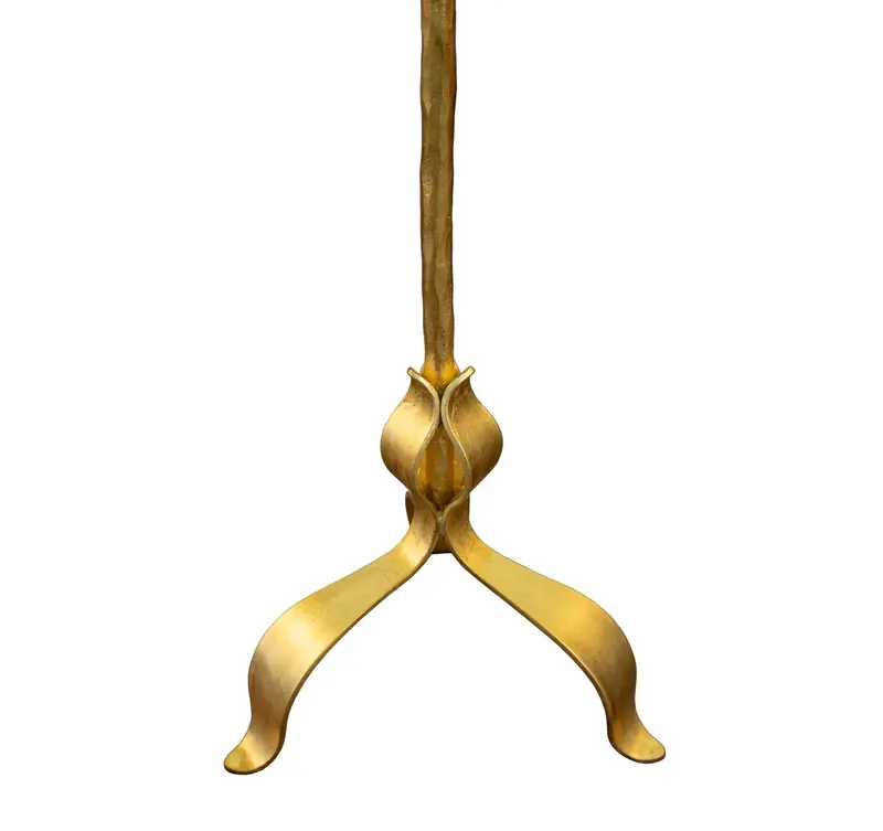 Barclay Gold Leaf & Mirror Drink Table 2