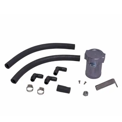 Bbk Dodge Challenger Charger 300C 6.4 Oil Separator Kit With Billet Aluminum Catch Can 11-24 1