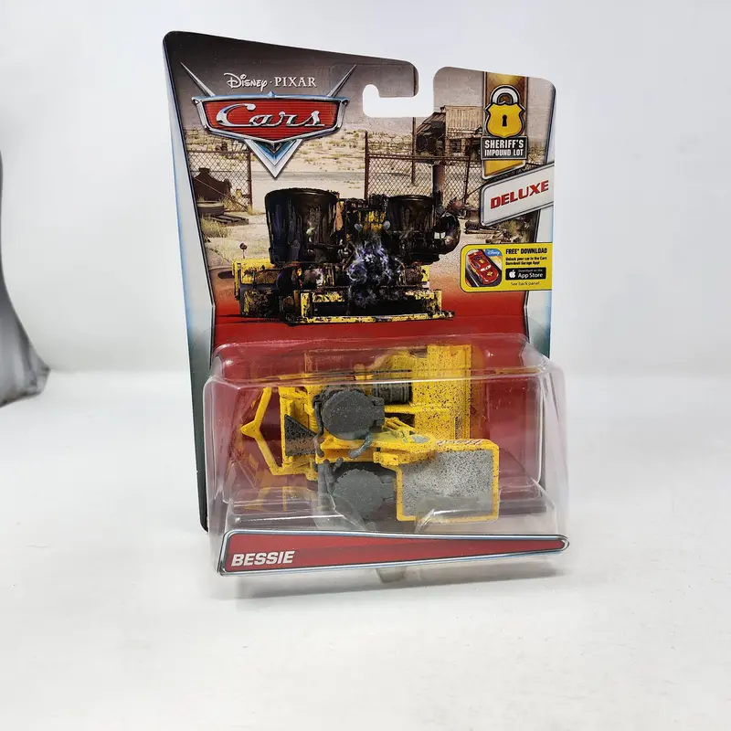 Bessie Sheriff's Impound Lot * Disney Pixar Cars * Deluxe Series 1