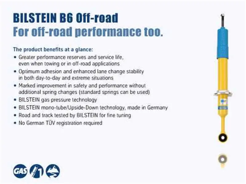 Bilstein 4600 Series 2014 Dodge Ram 2500 Rear 46Mm Monotube Shock Absorber 2