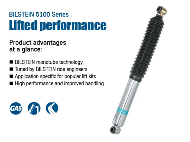 Bilstein 5100 Series 14 Chevy Silverado 1500 / 14 Gmc Sierra 1500 Front 46Mm Monotube Shock Absorber 1