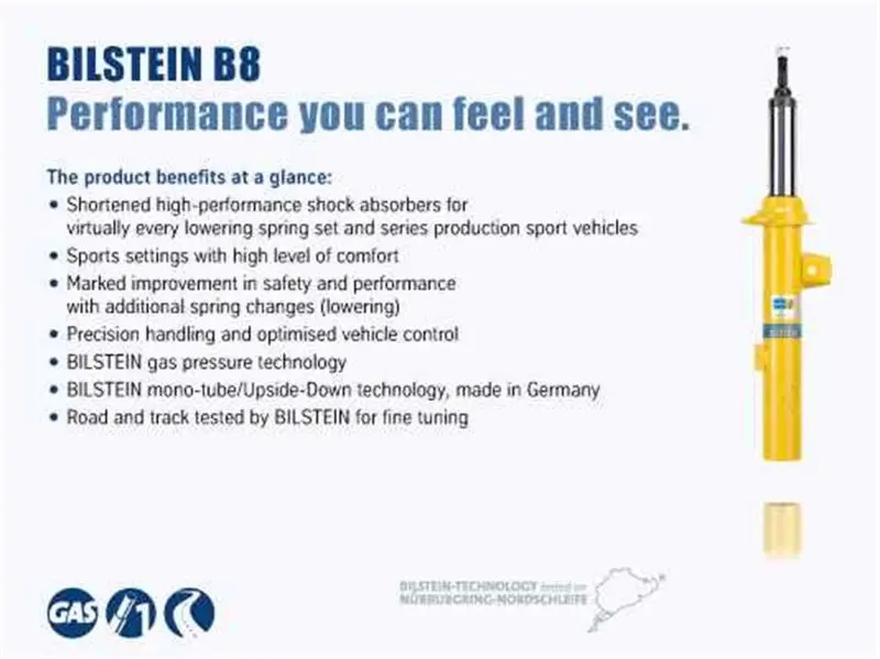 Bilstein 5100 Series 17-18 Ford F250/350 Super Duty Rear 46Mm Monotube Shock Absorber 1