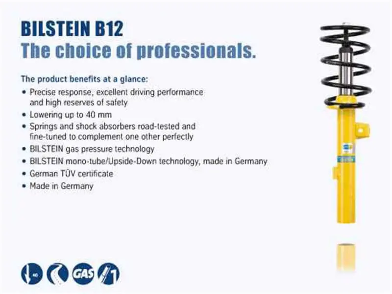 Bilstein B12 1992 Bmw 850I Front And Rear Suspension Kit 2