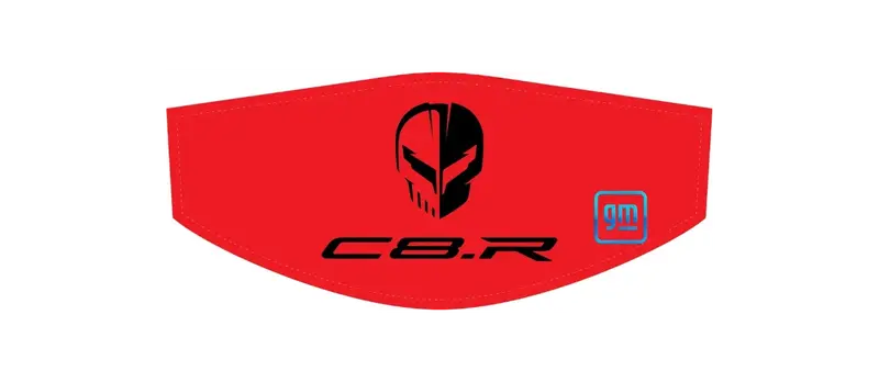 Black And Red Jake C8.R Trunk Cover Convertible Or Coupe 1