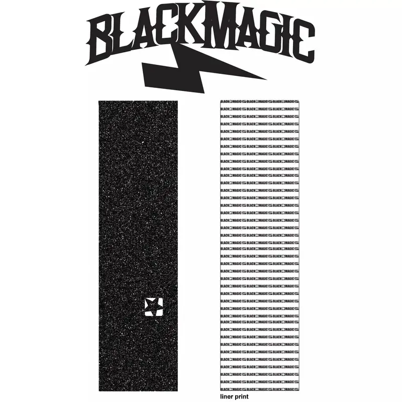 Black Magic Die-Cut Star Grip Tape 1