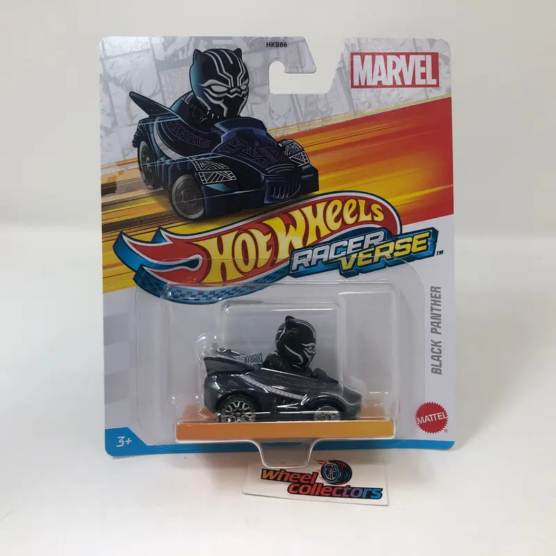 Black Panther Racer Verse New Series * Hot Wheels Character Cars Marvel 1