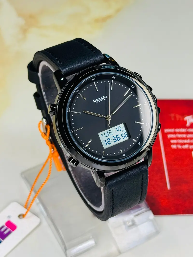 Black Skmei 1652 Watch 1