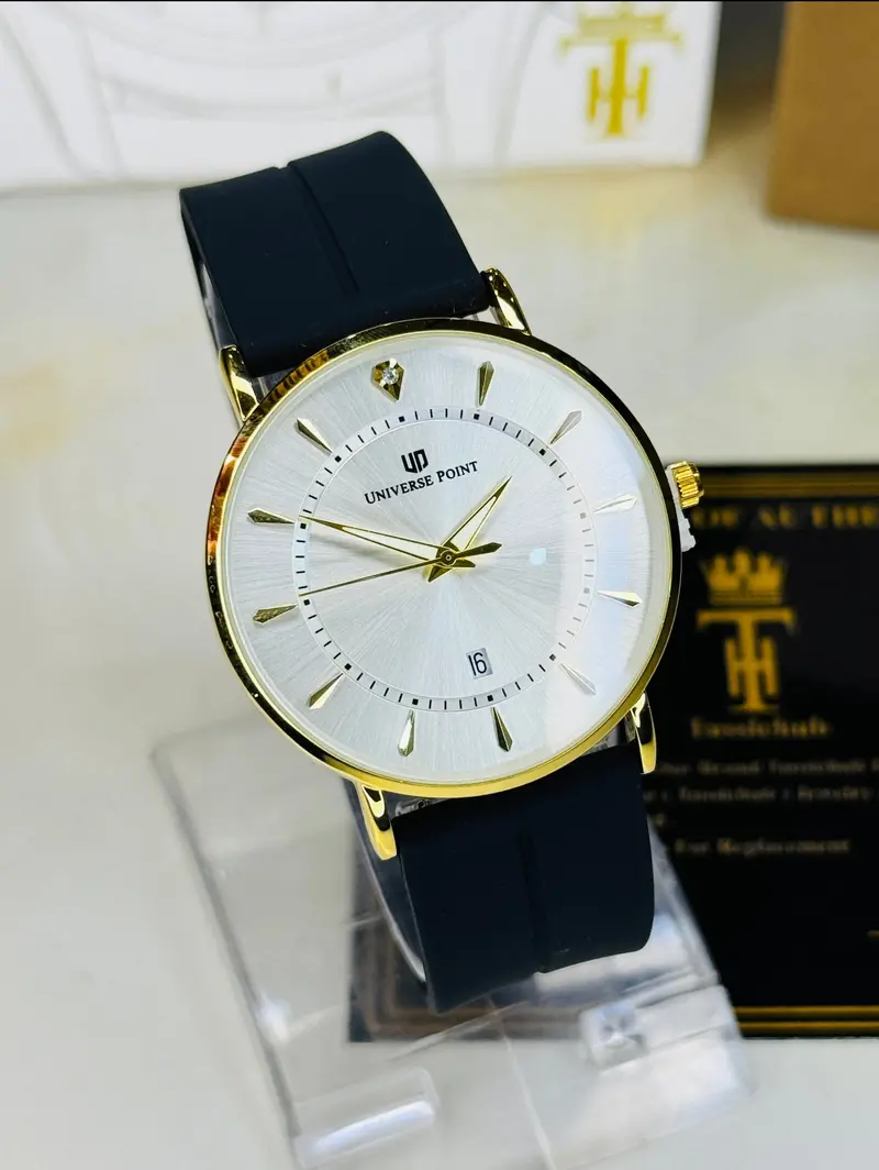 Black White Slim Balloon Universe Point Watch 1