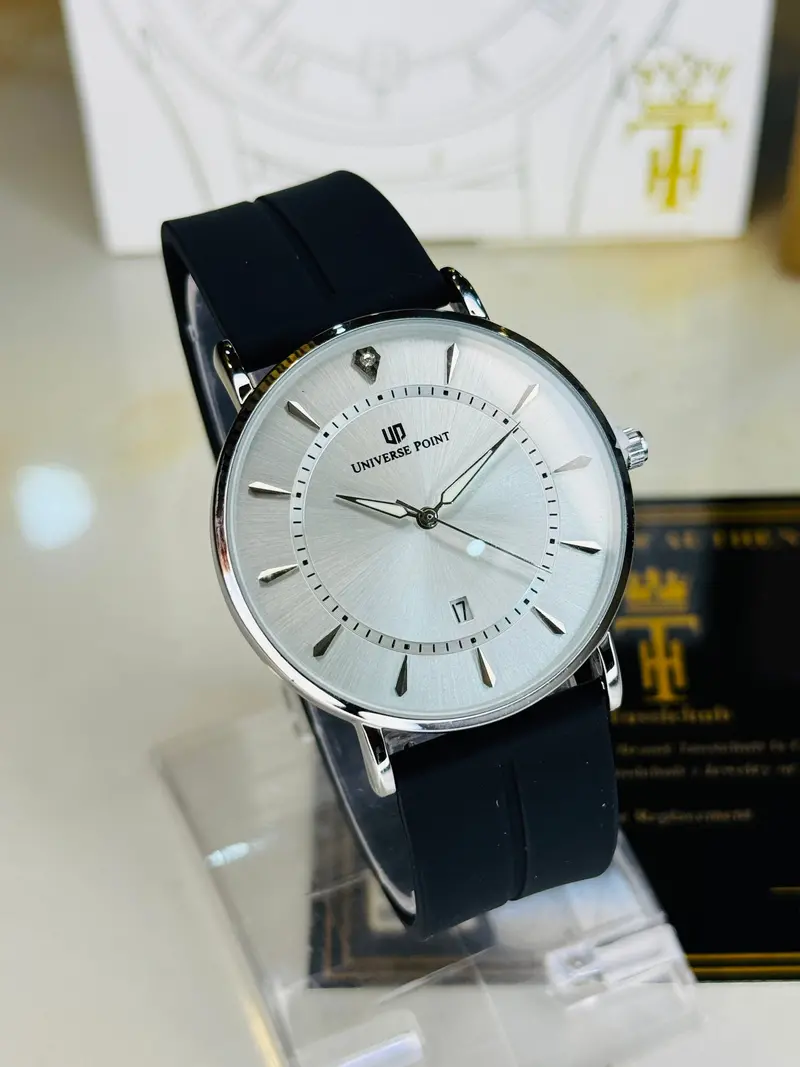 Black White Slim Balloon Universe Point Watch 2