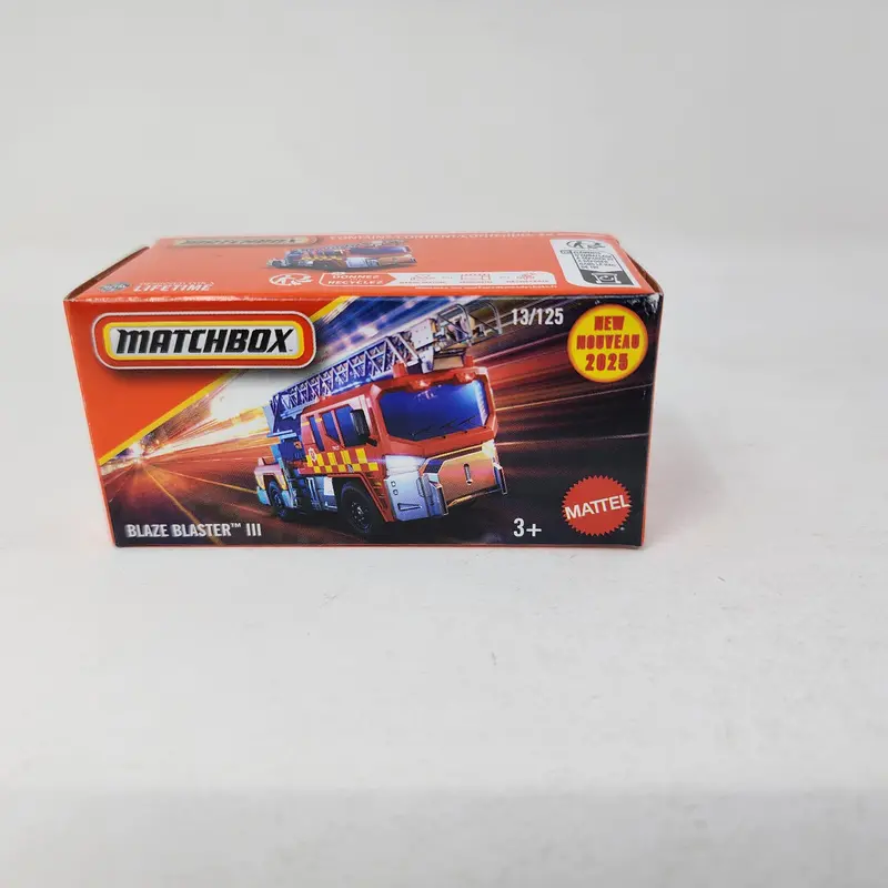 Blaze Buster Iil #13 * 2025 Matchbox Power Grabs Case E 1
